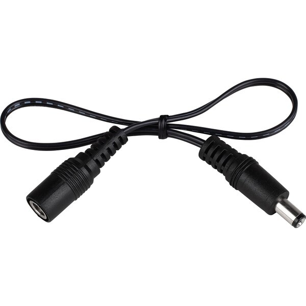 Main product image for 1 ft. 2.1 x 5.5mm DC Male to Female Extension Cabl 090-994
